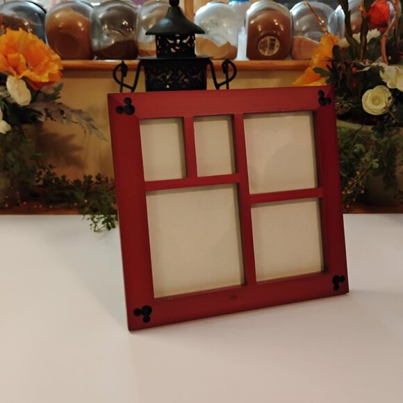 Wood Mickey Mouse Collage Picture Frame - Picture 1 of 4